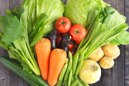 野菜や果物の写真